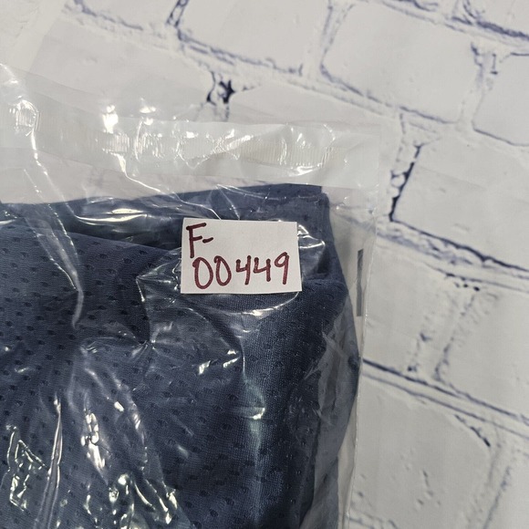 Vintage Tommy Hilfiger Tommy Jeans Blue Mesh Shirt Jersey Retro 90s MENS SZ L - Picture 10 of 10